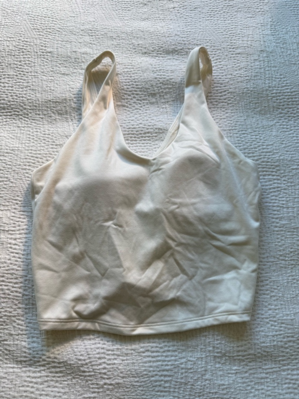 all in motion Cream Athletic Tank Top